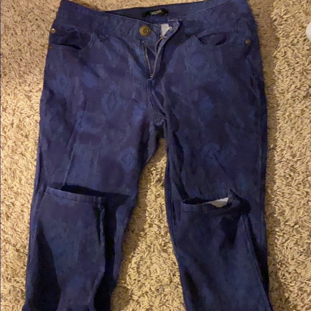 Forever 21 Patterned jeans
